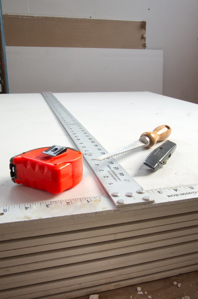 Drywall Tools Closeup